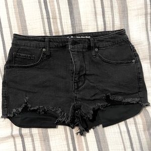 Women’s Black Jean Shorts